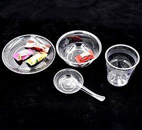 剖析一次性水晶餐具的材料类型